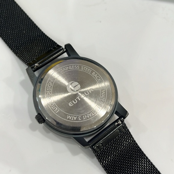 EUTOUR QUARTZ WATCH E024A-G1A COPPER ALLOY CASE STAINLESS STEEL STRAP BRAND NEW - Picture 5 of 5